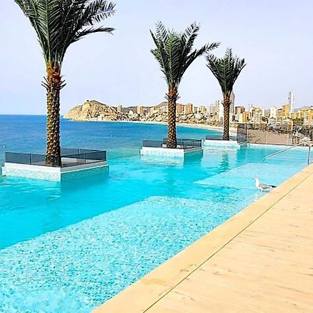 Apartamento De Lujo En Primera Linea De Playa Μπένιντορμ Εξωτερικό φωτογραφία