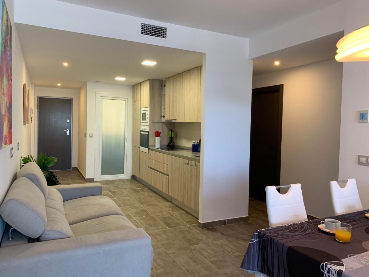Apartamento De Lujo En Primera Linea De Playa Μπένιντορμ Εξωτερικό φωτογραφία
