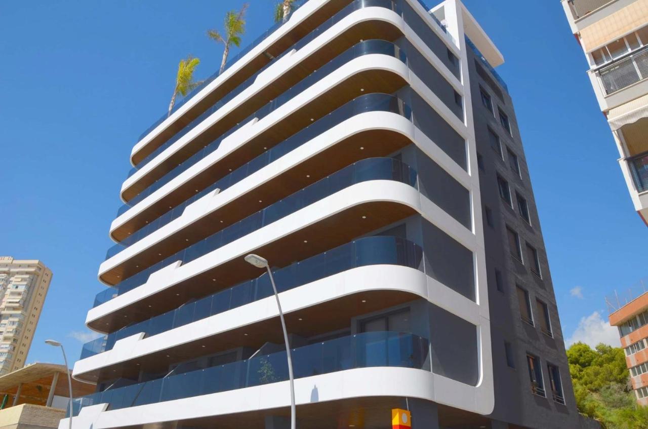 Apartamento De Lujo En Primera Linea De Playa Μπένιντορμ Εξωτερικό φωτογραφία